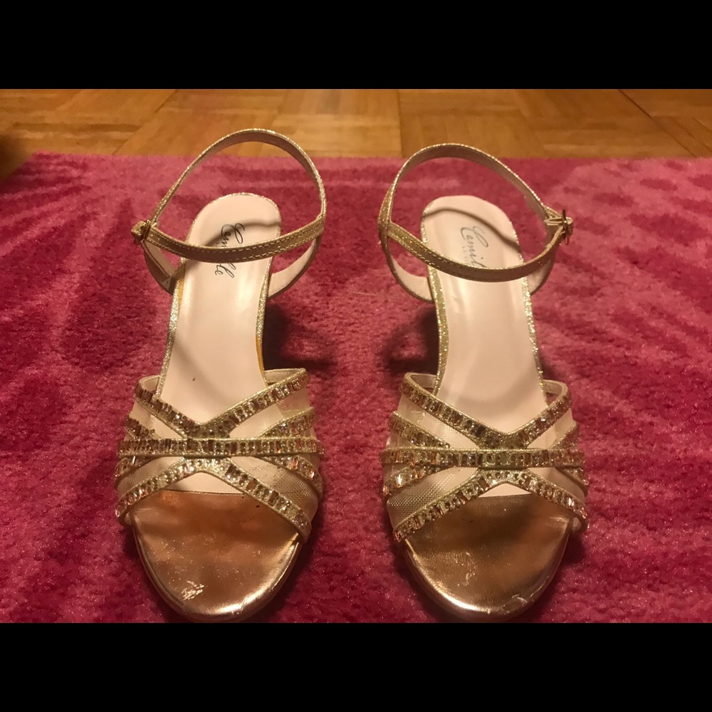 Camille La Vie Champagne Heels